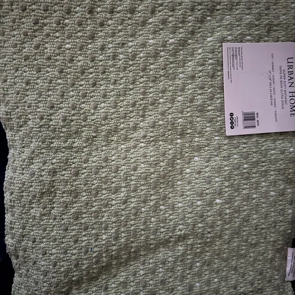 Soft Green Bath Mat